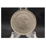 1957 Spain 50 Pesetas Coin