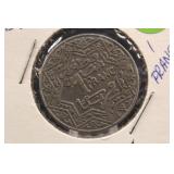 1921 Morocco 1 Franc