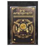 2A 1/1000thoz .999 Gold Six Gun Coin *2000 Mintage