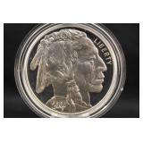 2001 Proof American Buffalo Commem Silver Dollar