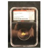 Certified 0.57gram Pure Alaska Gold Nugget