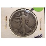1918-S Walking Liberty Silver Half Dollar