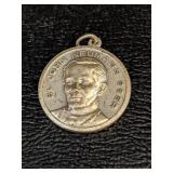 Vintage Italian Catholic Medal Pendant