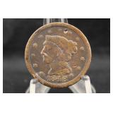 1848 Braided Hair Large Cent