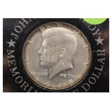 1965 Kennedy Silver Half Dollar Memorial