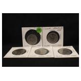 Lot of 5 Chinese Yuan Coins