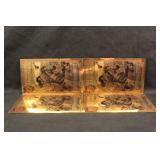 Lot of 4 Oklahoma 1/2 Gold Back Note