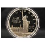 1986-S Ellis Island Proof Cameo Silver Dollar 90%