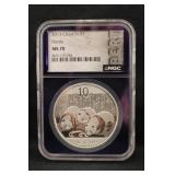 2013 MS70 1oz .999 Panda NGC Bert Holder