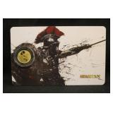 2026 SPARTAN 1/1000thoz .9999 Gold Coin