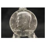 1964 Uncirculated Silver Kennedy Half Dollar