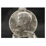 1964 Uncirculated Silver Kennedy Half Dollar