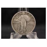 1927 Standing Liberty Silver Quarter