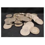 Lot of 50 Mixed Date Liberty Head V-Nickels