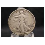 1943-S Walking Liberty Silver Half Dollar