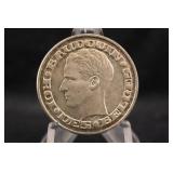 1958 Belgium 50 Francs Silver Coin