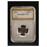 1916-P Uncirculated Mercury Silver Dime