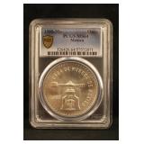 1980-Mo MS64 Mexico Onza Silver Coin