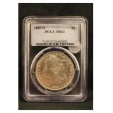 1885-O MS63 Morgan Silver Dollar