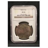 1883-O MS64 Morgan Silver Dollar Beautiful Toning