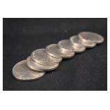 Lot of 7 1935 Canada Nickels