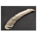 Roll of 1937 Buffalo Nickels VG/F Cond