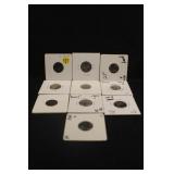 Lot of 10 Mixed Date Proof Roosevelt Dimes