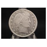 1900-S Barber Silver Half Dollar
