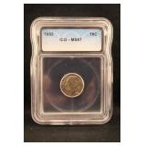 1952 MS67 Roosevelt Silver Dime