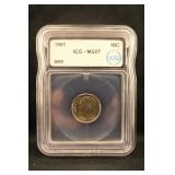 1966 SMS MS67 Roosevelt Dime