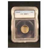 1953-S MS67+ Roosevelt Silver Dime