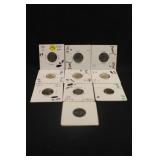 Lot of 10 Mixed Date Proof Roosevelt Dimes