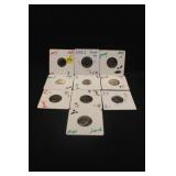 Lot of 10 Mixed Date Proof Roosevelt Dimes