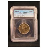 1963 MS65+ Washington Silver Quarter