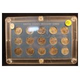 1941-1945 Uncirculated Mercury Silver Dime Set