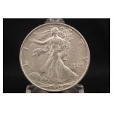 1938-P UNC Walking Liberty Silver Half Dollar