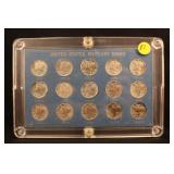 1941-1945 Uncirculated Mercury Silver Dime Set