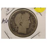 1892-S Silver Barber Half Dollar