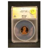 1979-S PF 64 Type 2 DCAM Certified Lincoln Cent