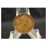 1909 Lincoln Wheat Cent *First Year