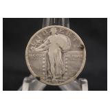 1927-S Standing Liberty Silver Quarter Key Date