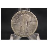 1929 Standing Liberty Silver Quarter