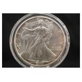 2001 1oz .999 Pure Silver Eagle