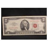 1963 $2 Red Seal Bank Note