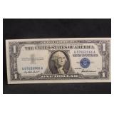 1957 UNC $1 Silver Certificate Bank Note