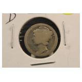 1916-D Silver Mercury Dime