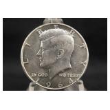 1964 Uncirculated Silver Kennedy Half Dollar