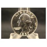 1957 Proof Washington Silver Quarter
