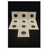 Lot of 10 Indian Head Pennies