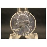 1960 Uncirculated Washington Silver Quarter